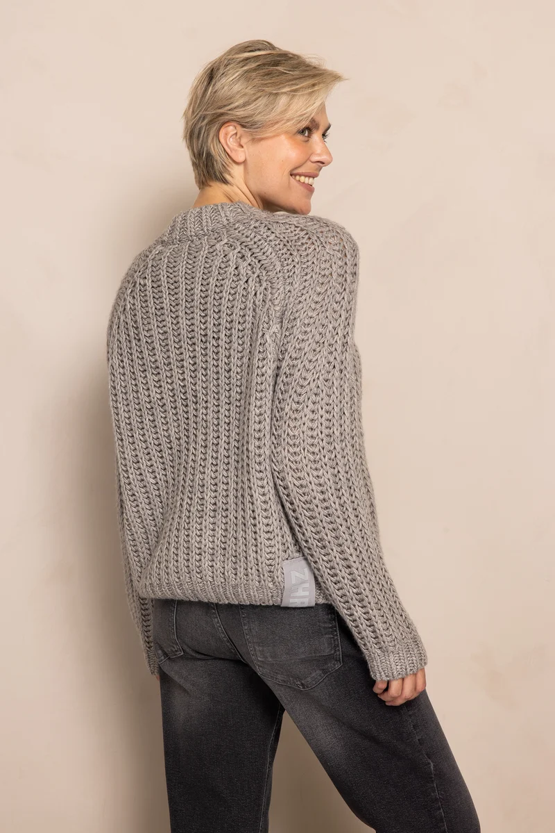 Zhrill Strickpullover F182 grey