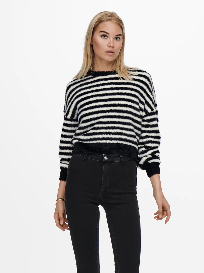 ONLPIUMO L/S PULLOVER KNT NOOS