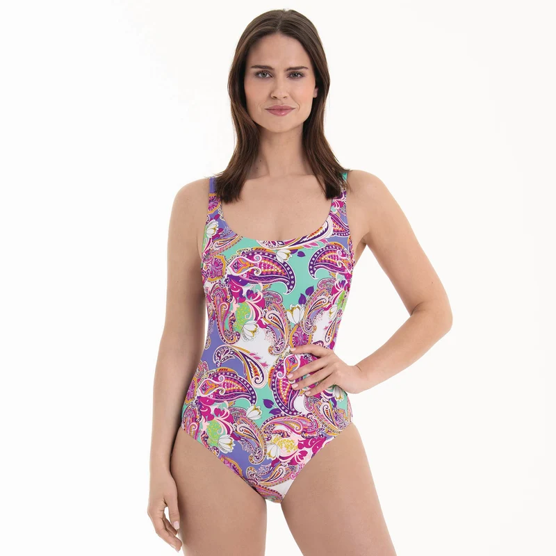 Rosa Faia Bademode – Style Clara Badeanzug Pastellrosa