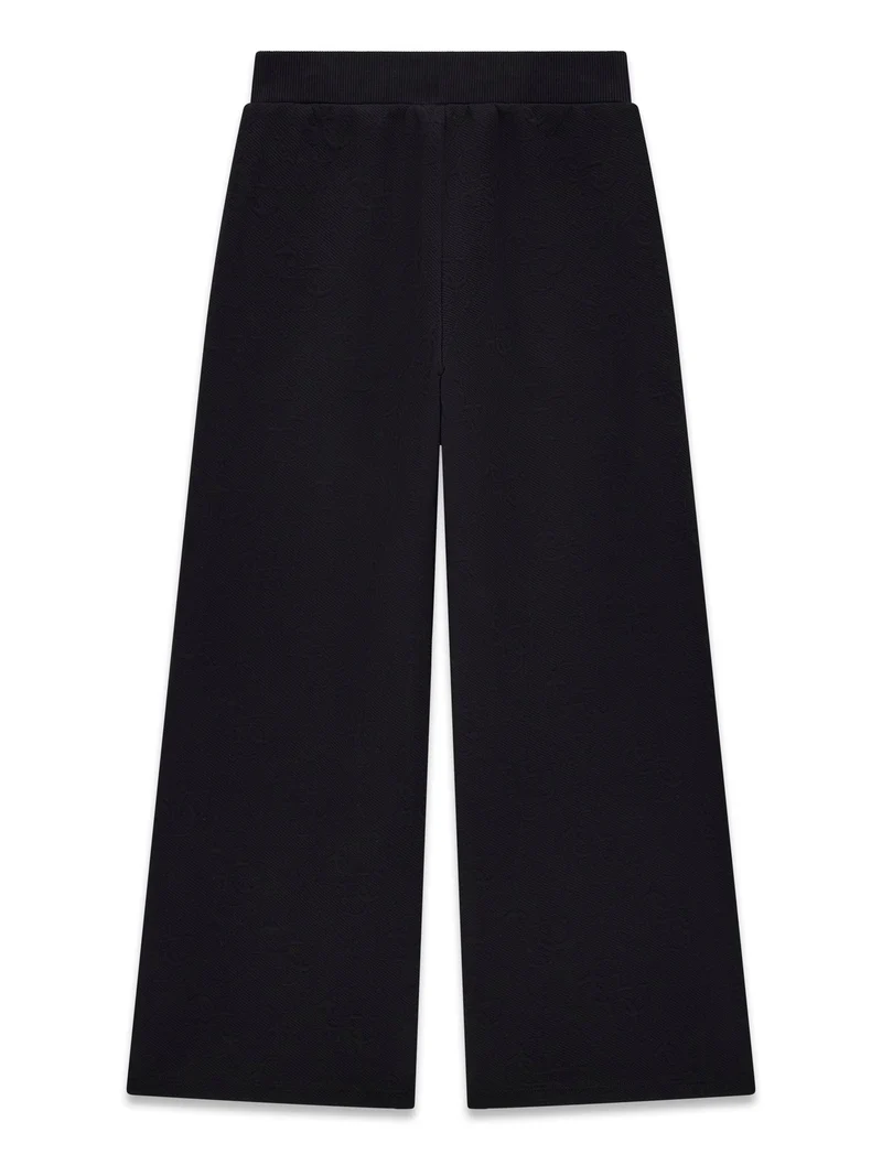 JACQUARD RELAXED PALAZZO PANTS
