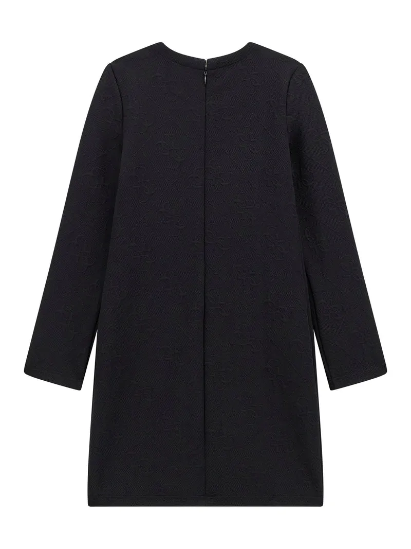 JACQUARD LS DRESS
