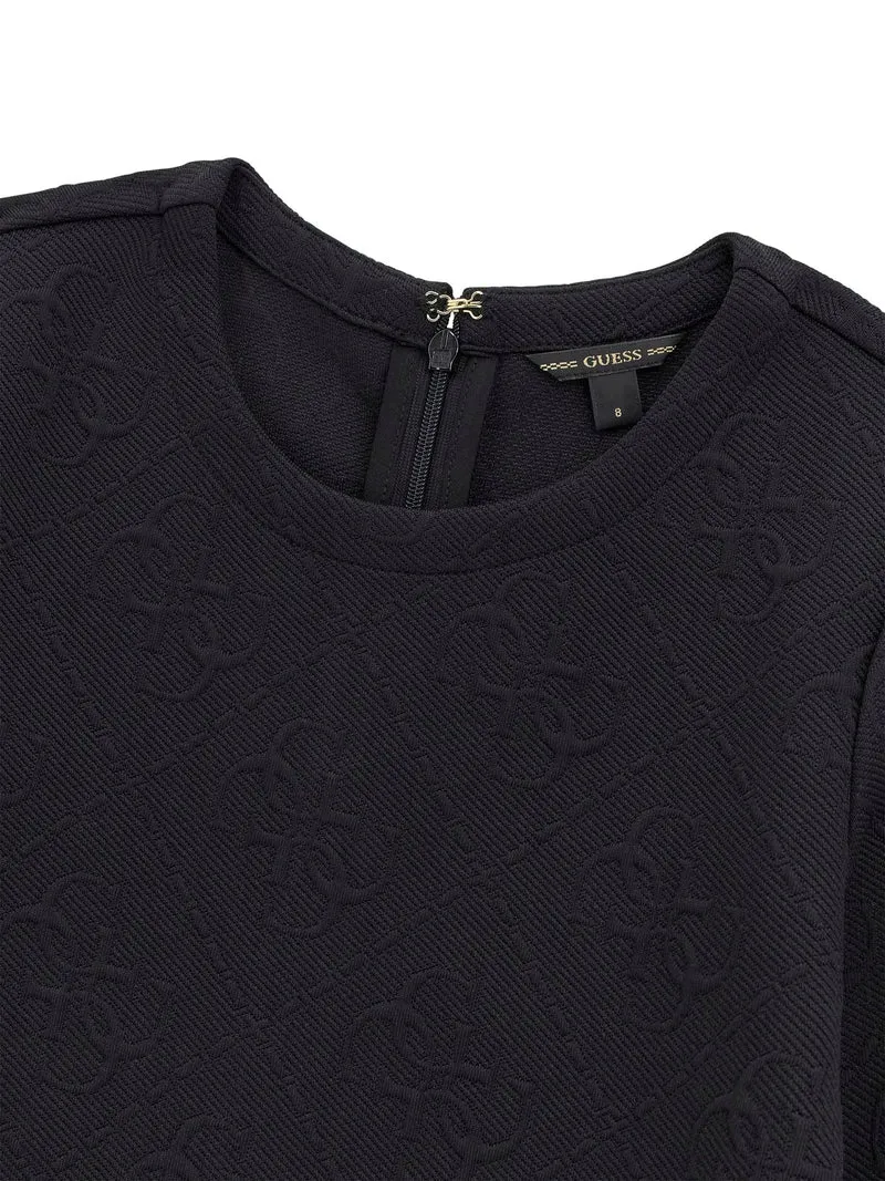 JACQUARD LS DRESS
