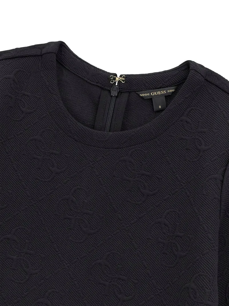 JACQUARD LS DRESS
