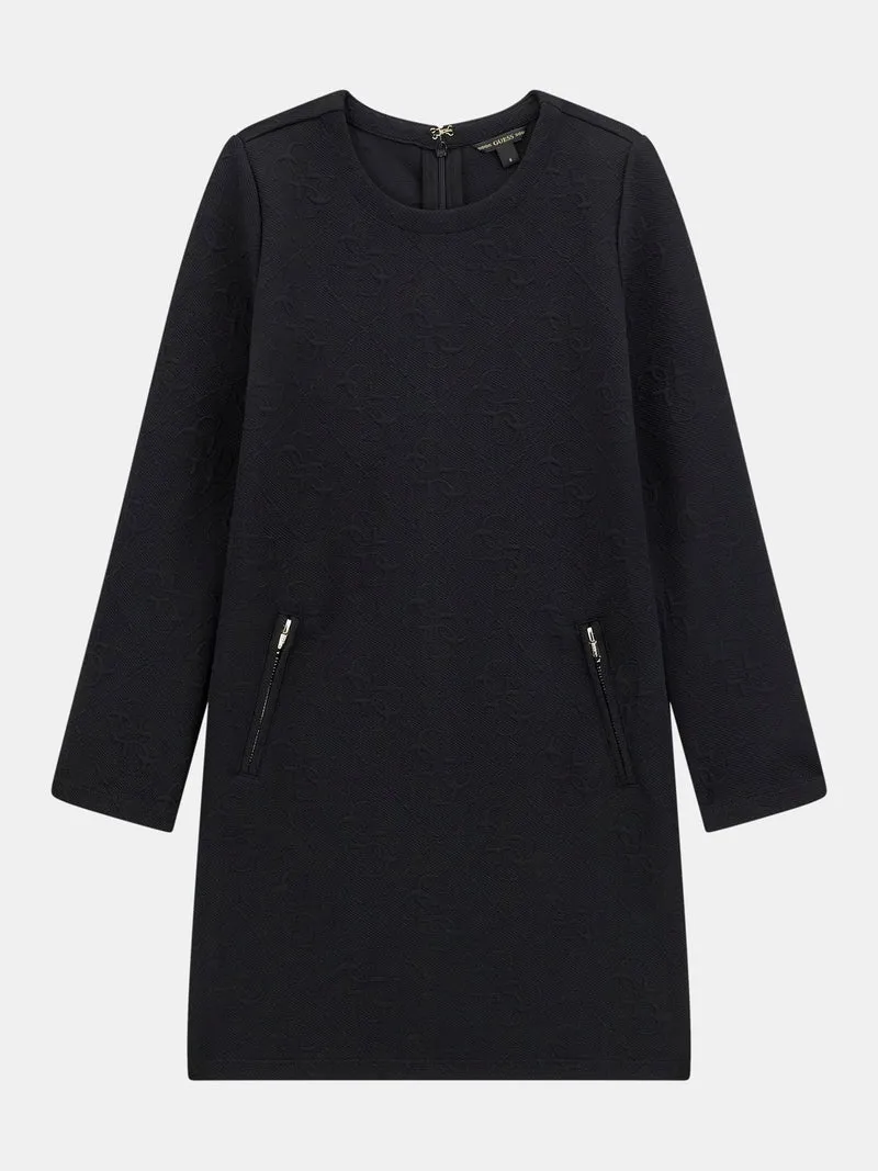 JACQUARD LS DRESS
