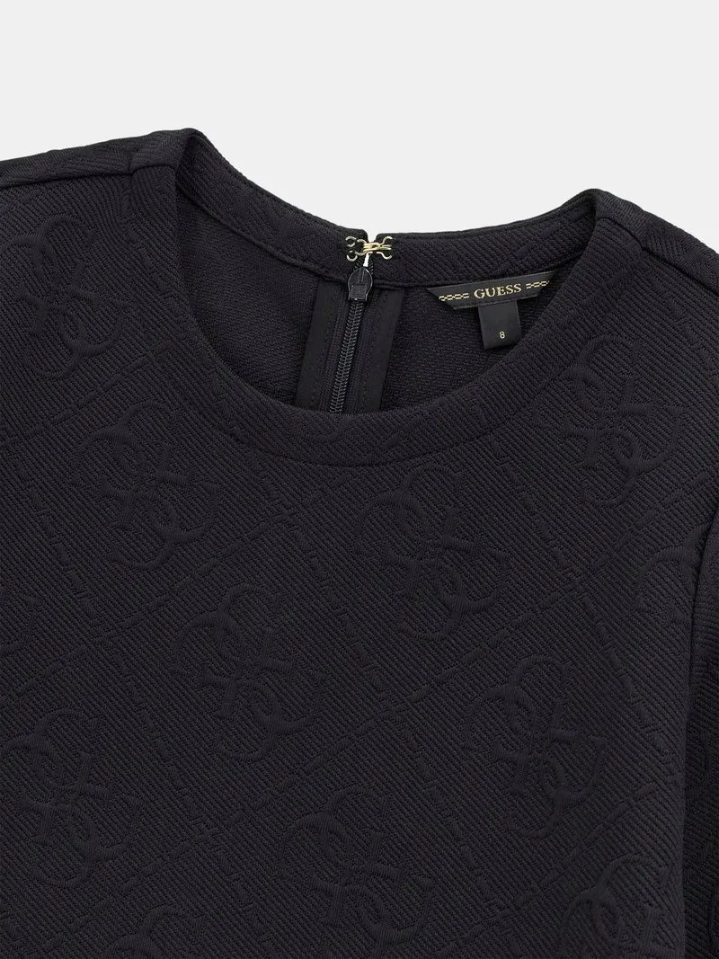 JACQUARD LS DRESS