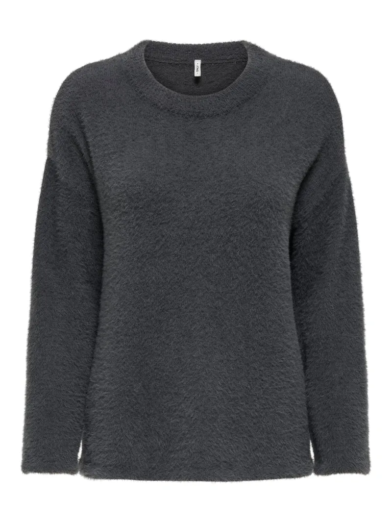 ONLPETRA LS LOOSE O-NECK CC KNT