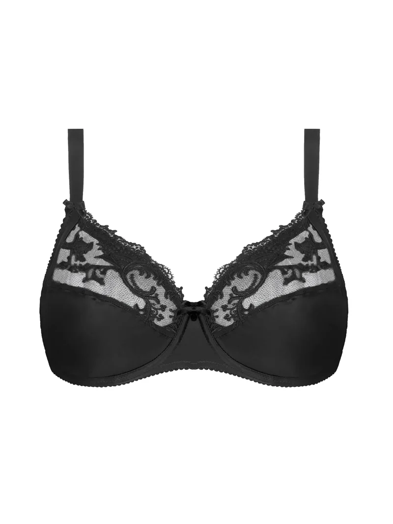Lise Charmel – Splendeur Soie 3-teiliger Vollschalen-BH Noir