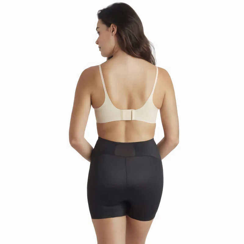Naomi & Nicole Shapewear – Bike-Hose, die sich an Ihre Taille anpasst, Schwarz