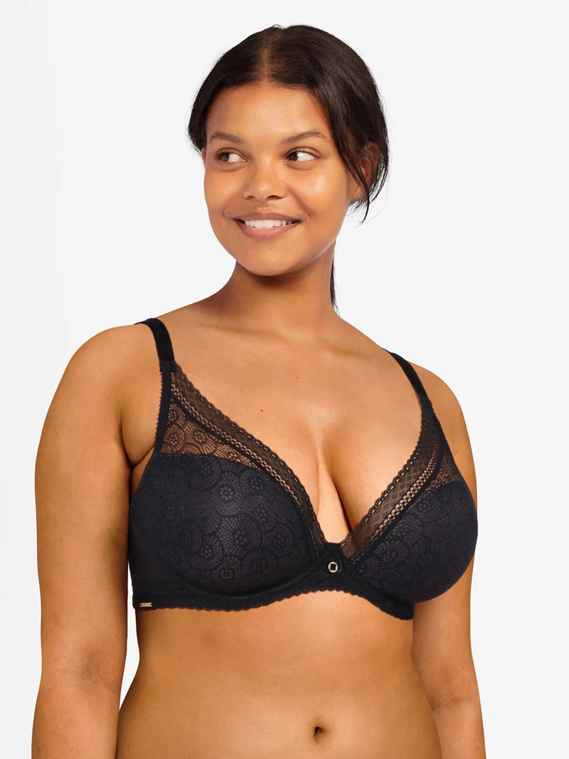 Chantelle - Festivite Plunge-BH Schwarz