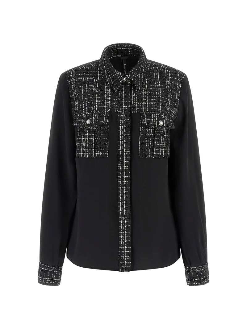 SANDRA MIX TWEED SHIRT