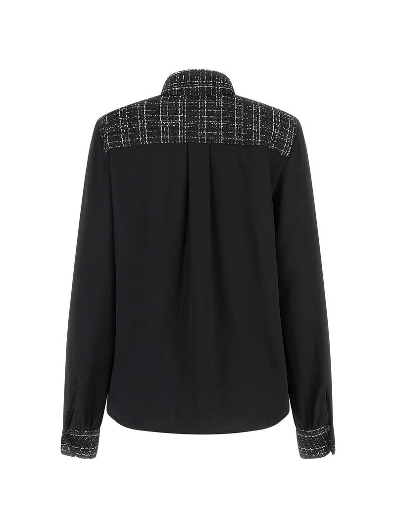 SANDRA MIX TWEED SHIRT