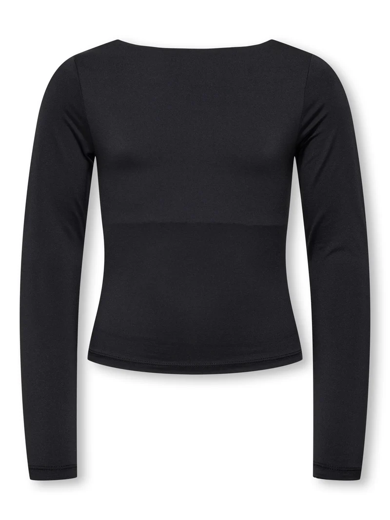 KOGEA L/S 2-WAYS FIT TOP CS JRS NOOS