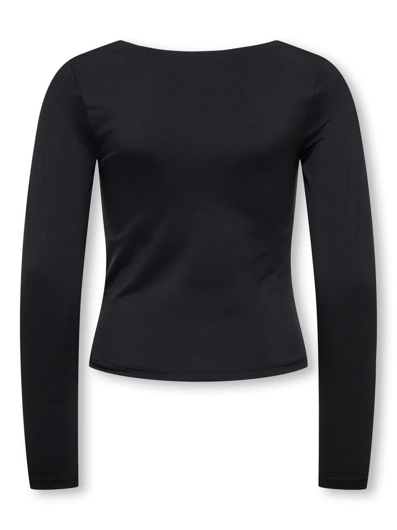 KOGEA L/S 2-WAYS FIT TOP CS JRS NOOS
