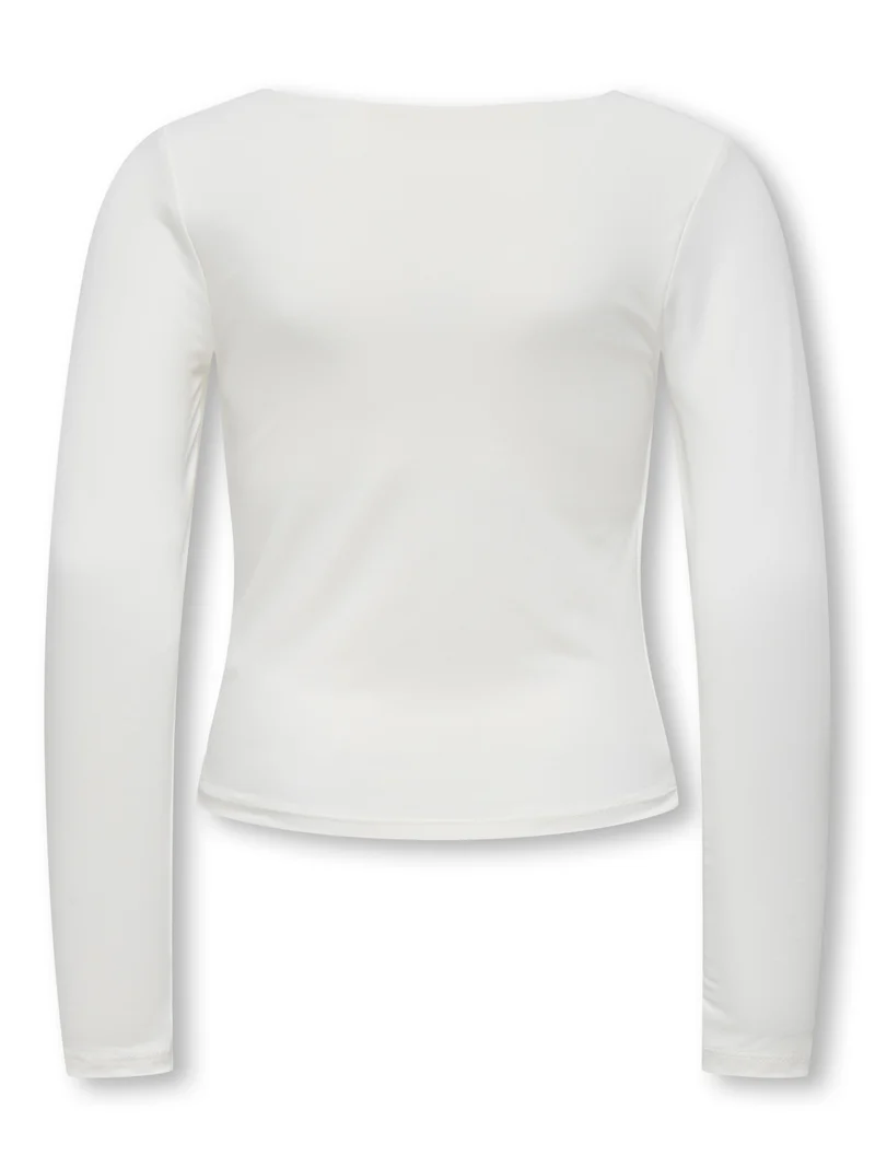 KOGEA L/S 2-WAYS FIT TOP CS JRS NOOS