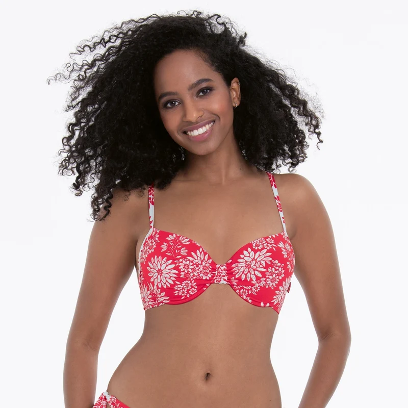 Rosa Faia Bademode - Paulina Bikinioberteil Cranberry
