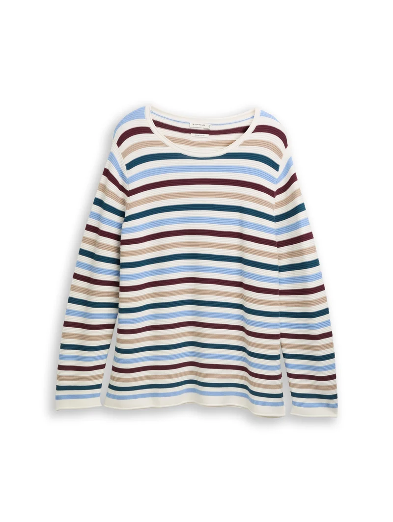 Plus Size - Strickpullover aus Bio-Baumwolle