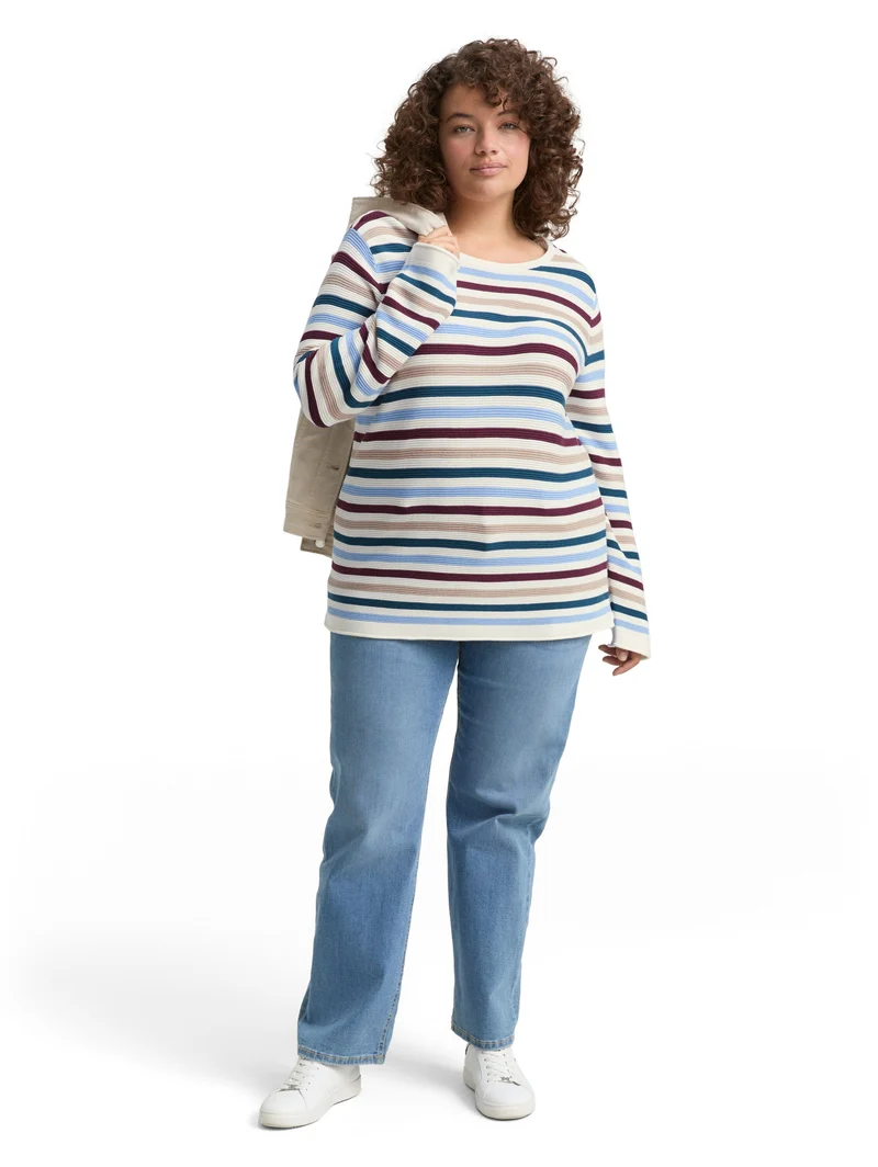 Plus Size - Strickpullover aus Bio-Baumwolle