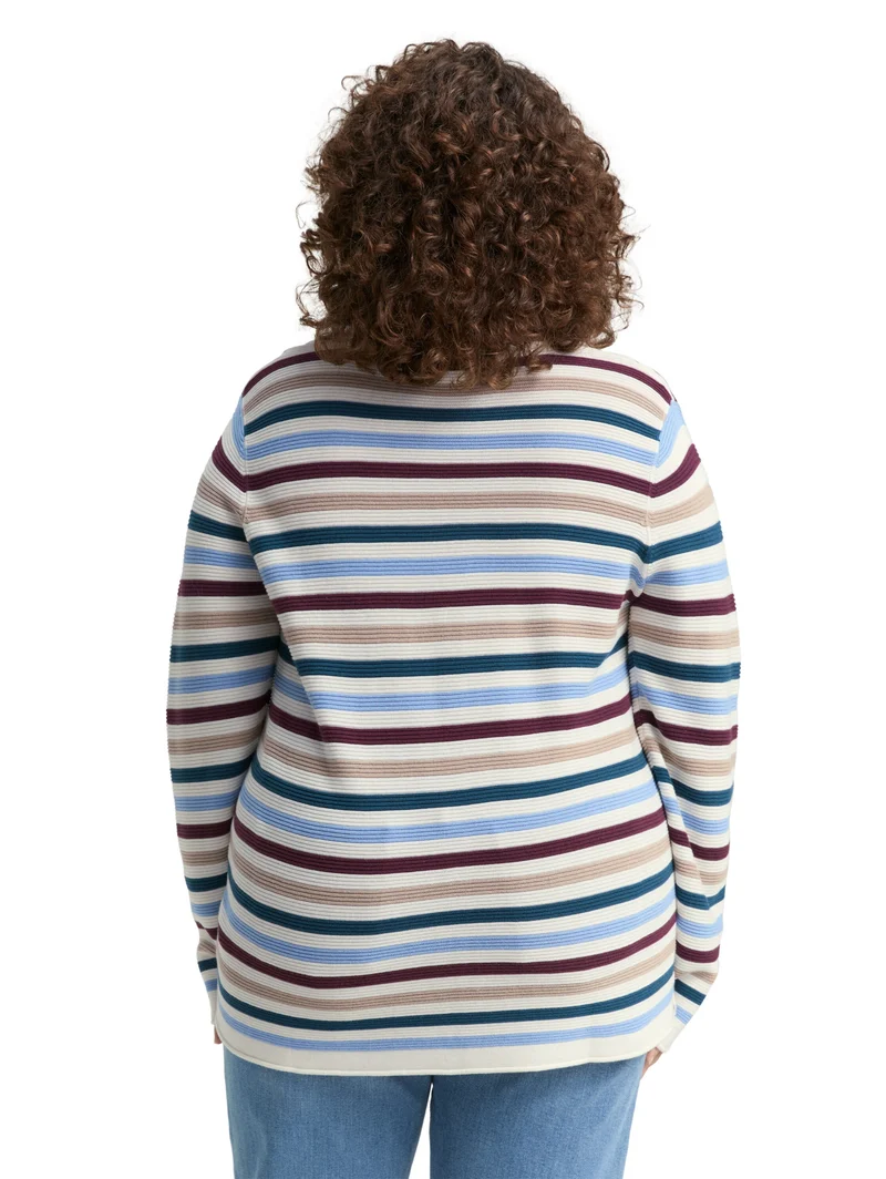 Plus Size - Strickpullover aus Bio-Baumwolle