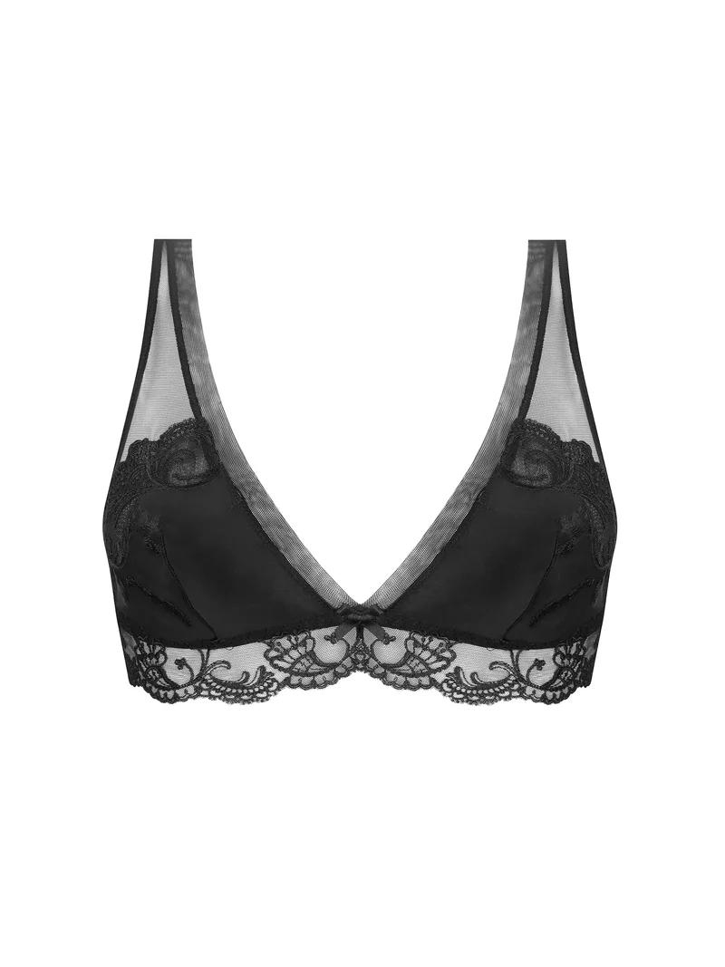 Lise Charmel – Splendeur Soie bügelloser Triangel-BH Noir