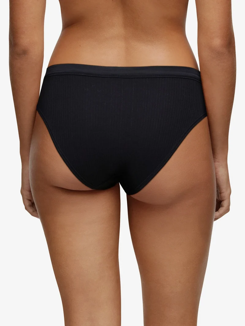 Chantelle - Cotton Comfort Hi Cut Schwarz