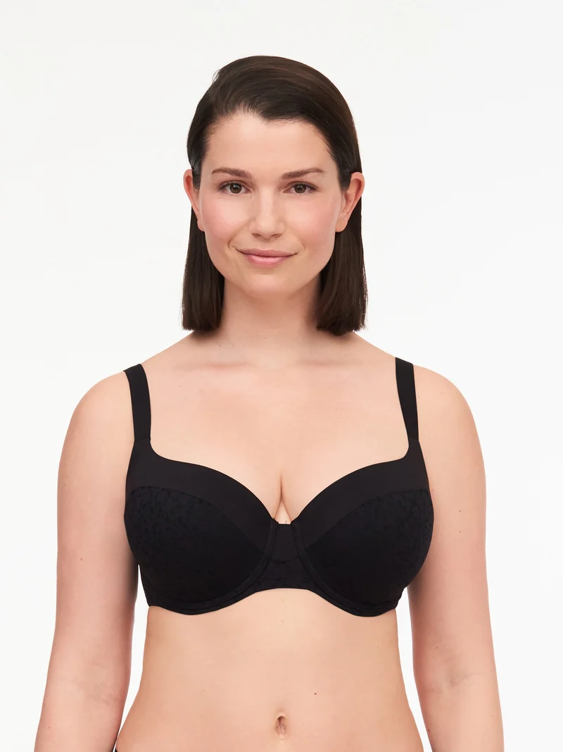 Chantelle Easyfeel – Norah Bügel-BH in Schwarz