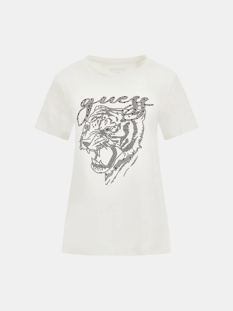 SS GUESS TIGER FACE EASY TEE