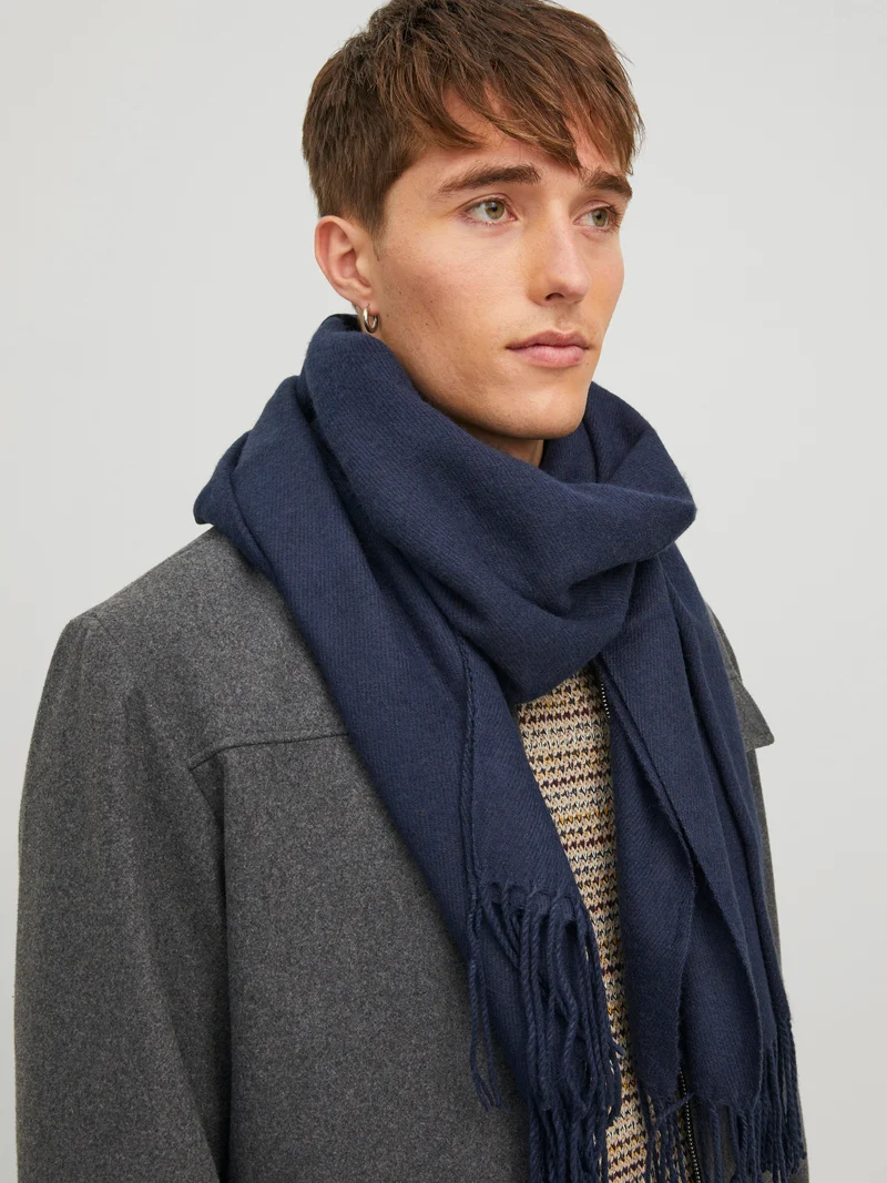 JACSOLID WOVEN SCARF NOOS
