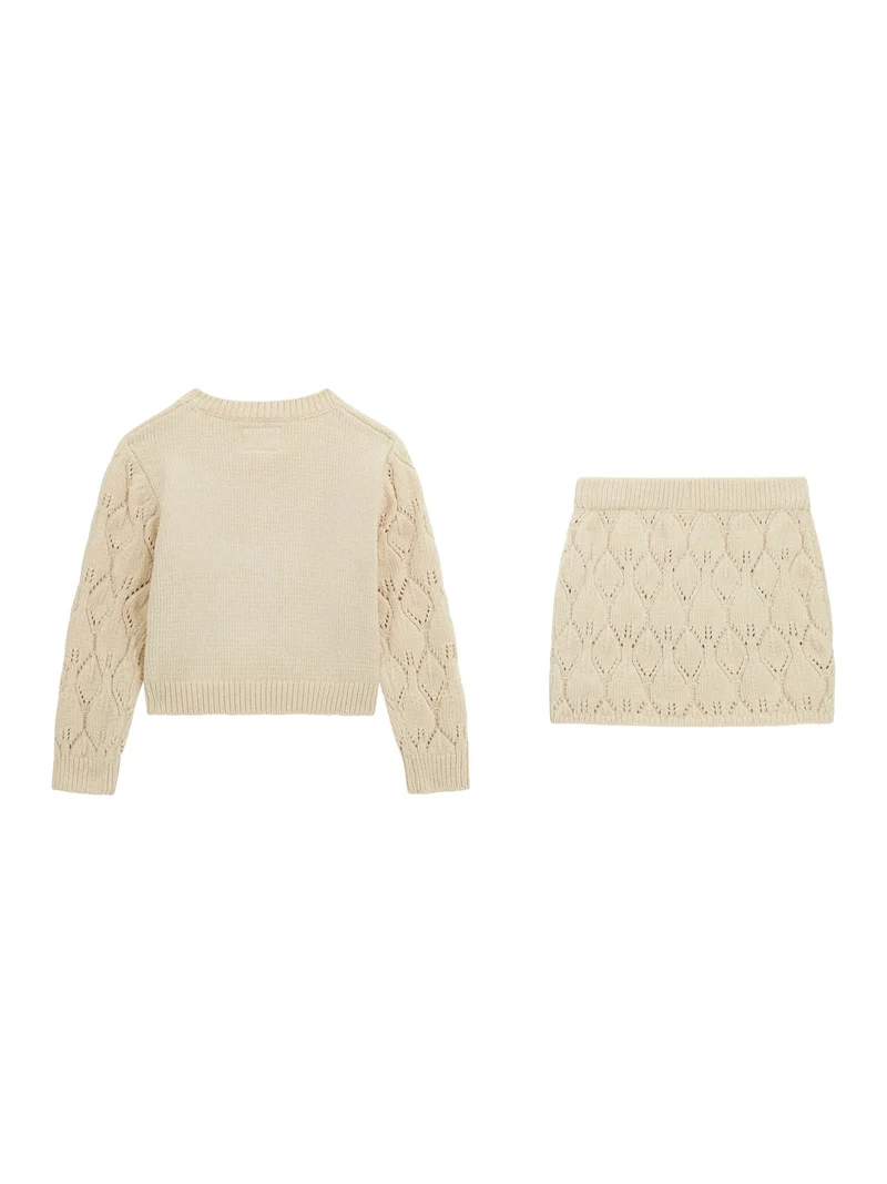 SET LS SWEATER + SWEATER SKIRT