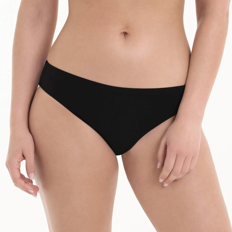 Rosa Faia Bademode – Style Pure Casual Bottom Schwarz