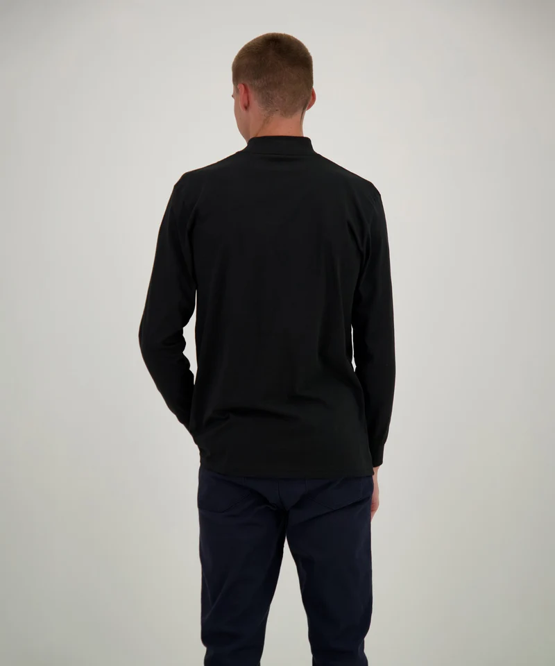 Stehkragenshirt langarm