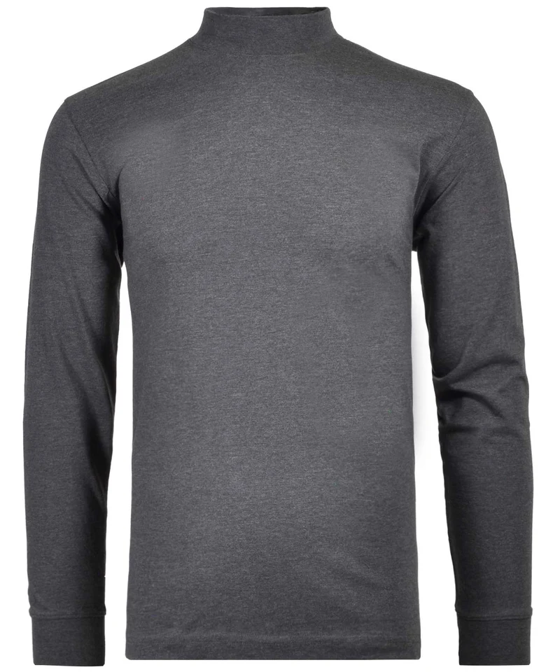 Stehkragenshirt langarm