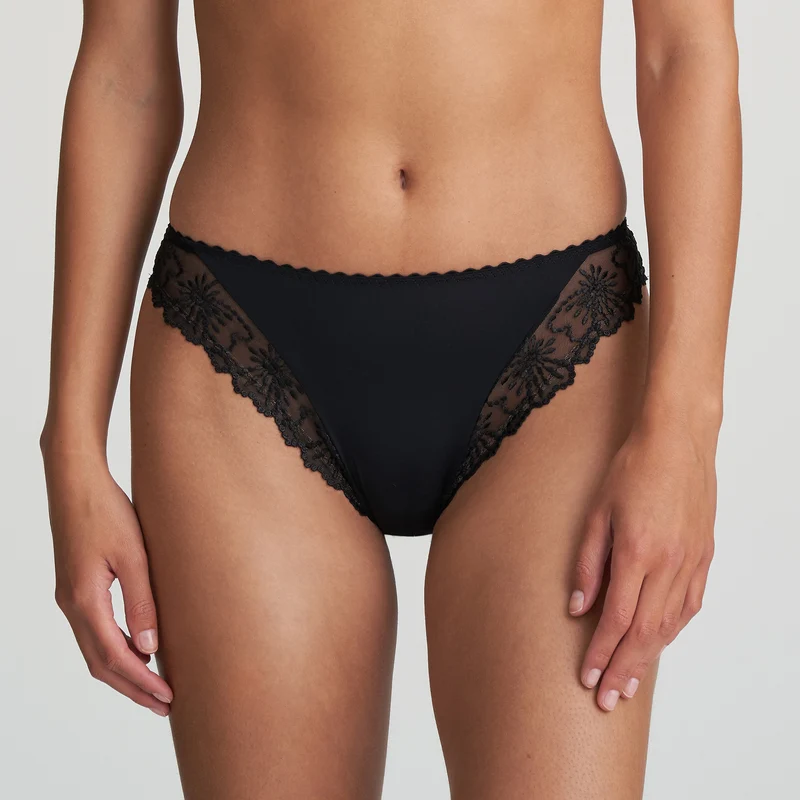 JANE schwarz Italienischer Slip