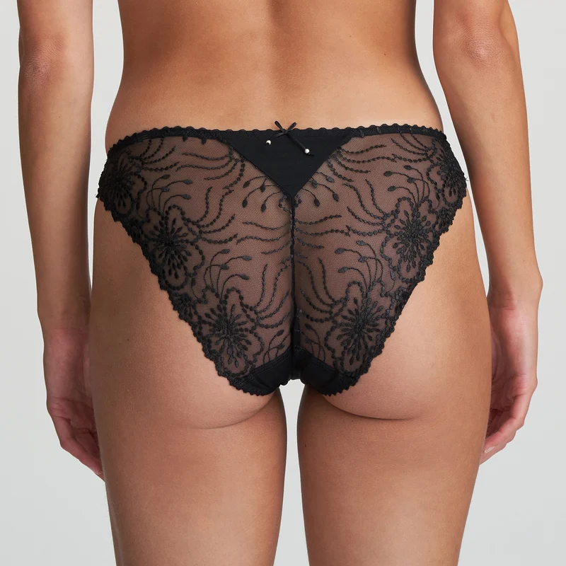 JANE schwarz Italienischer Slip