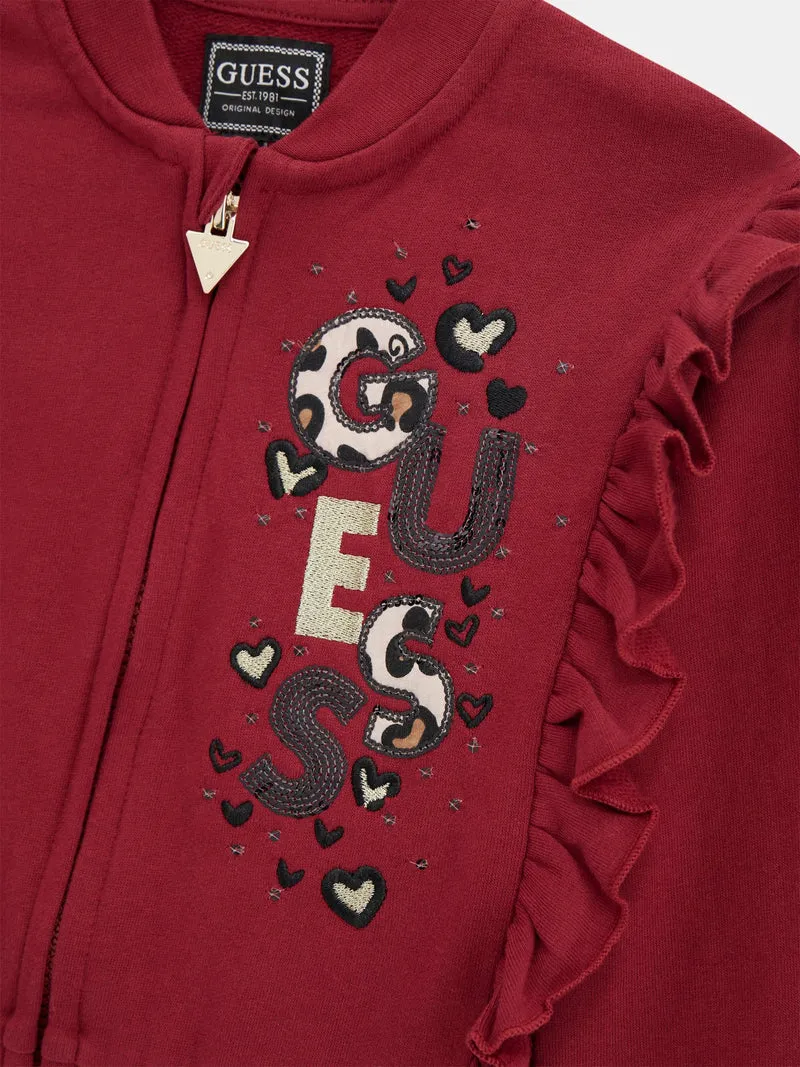 LS ACTIVE TOP W/ZIP