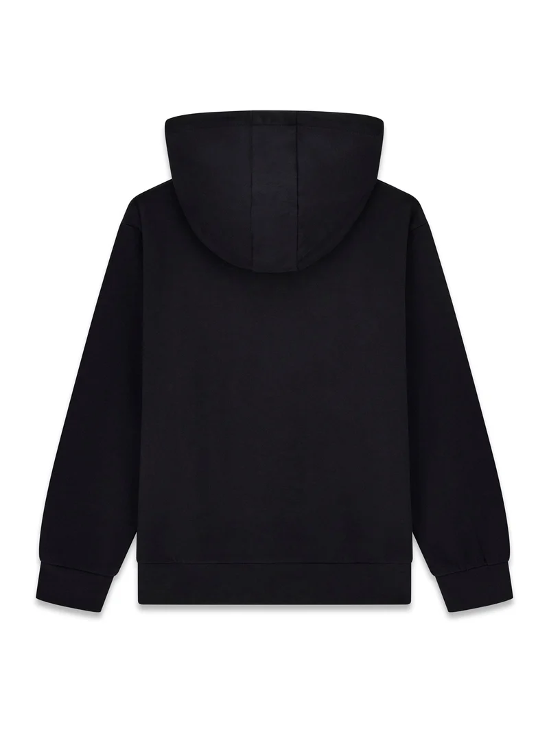 OVERSIZE LS ACTIVE TOP W/HOOD