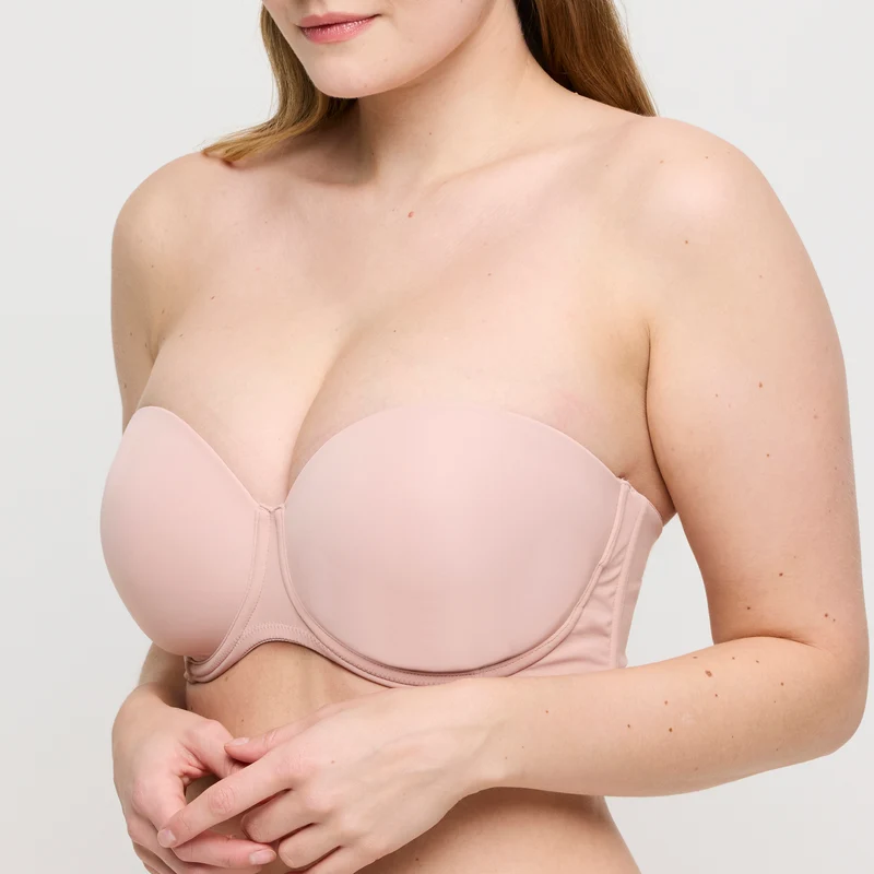 FIGURAS Powder Rose Unterlegter BH trägerlos