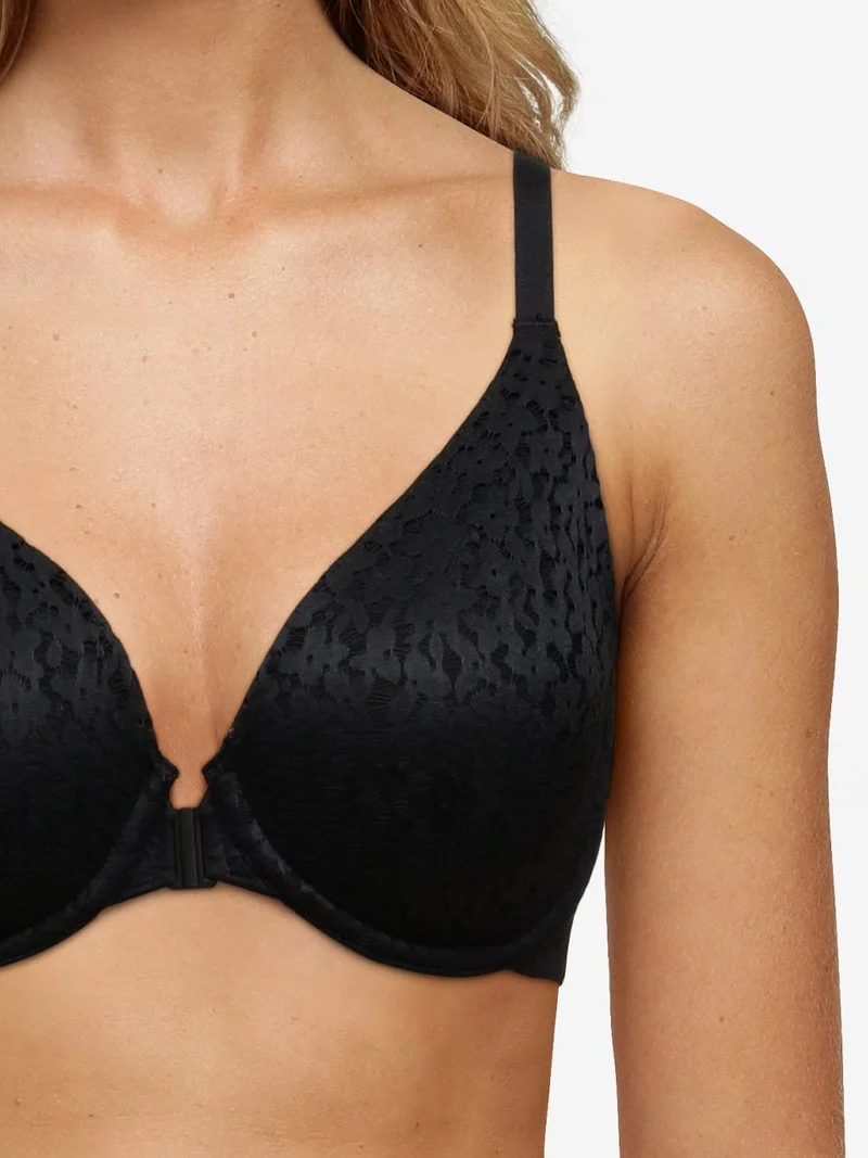 Chantelle Easyfeel - Norah Bedeckender, geformter BH in Schwarz