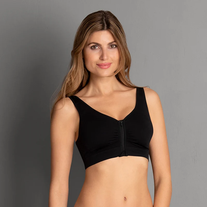 Anita Care - Lynn Brust-BH mit Frontverschluss, vorgeformt, schwarz