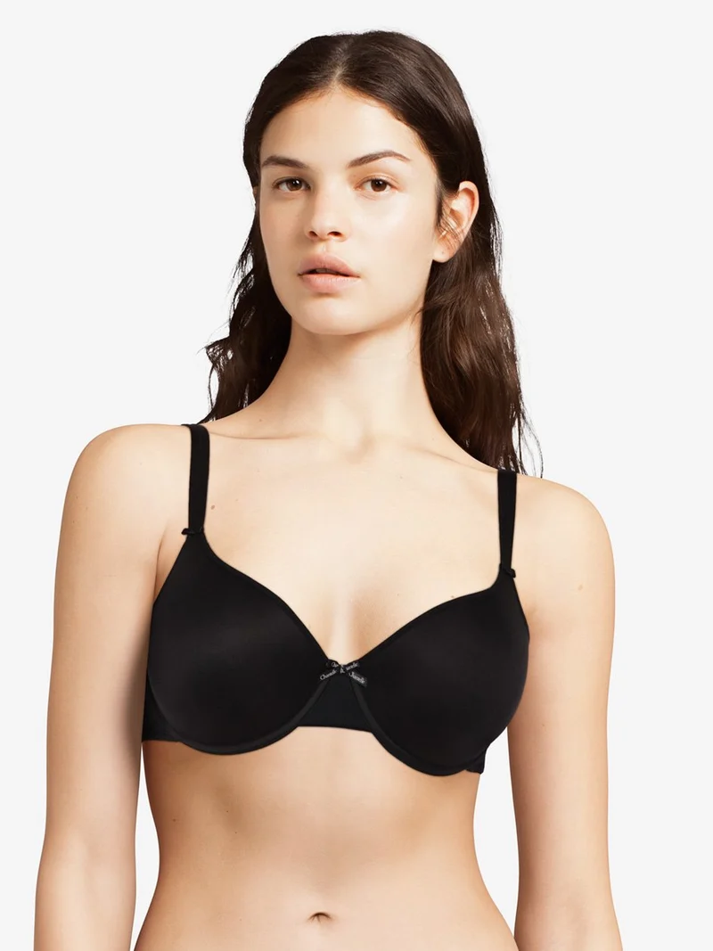 Chantelle - Basic Invisible Memory Foam T-Shirt-BH Schwarz