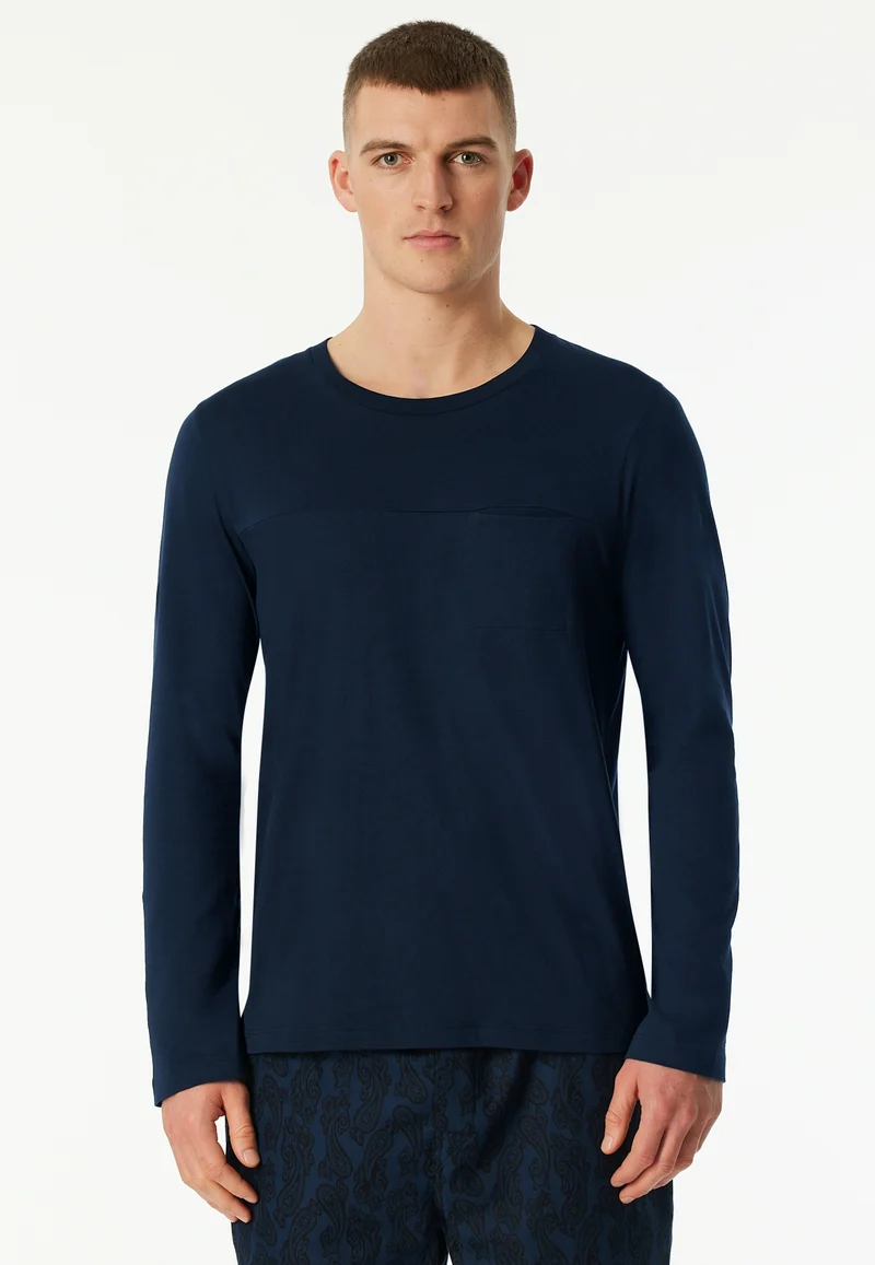 Langarmshirt Rundhals