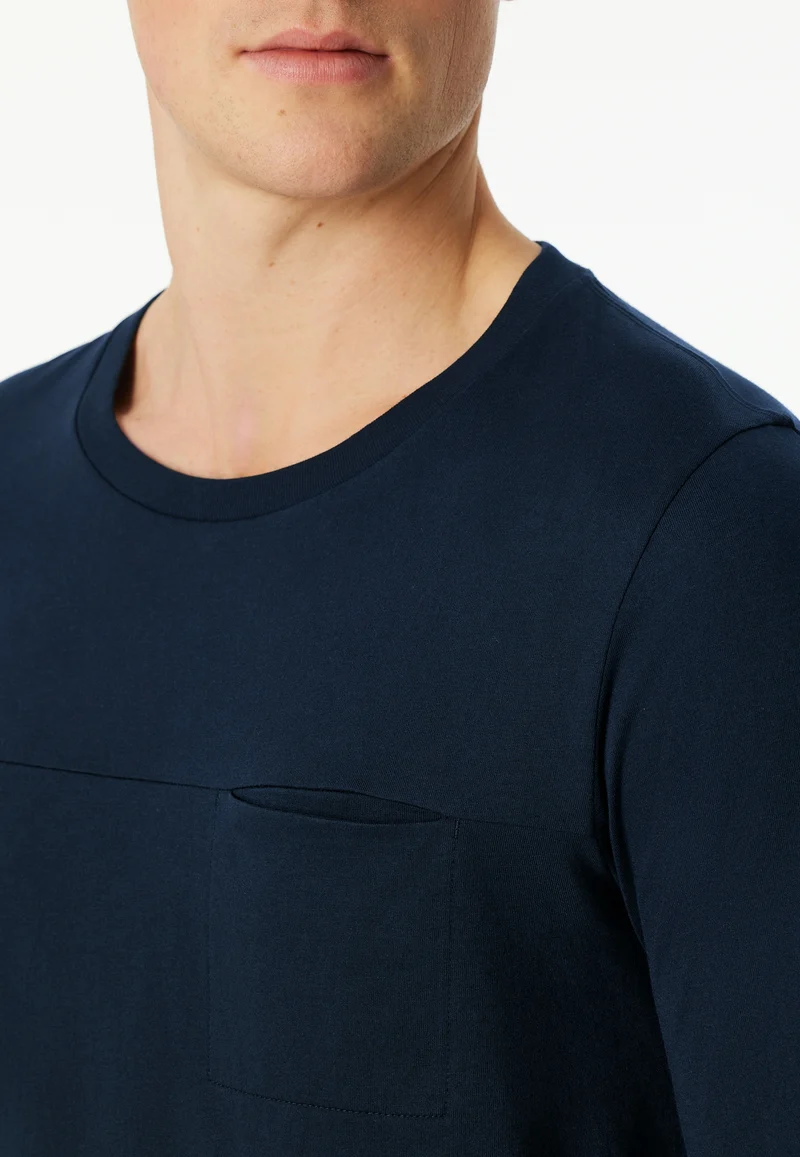 Langarmshirt Rundhals