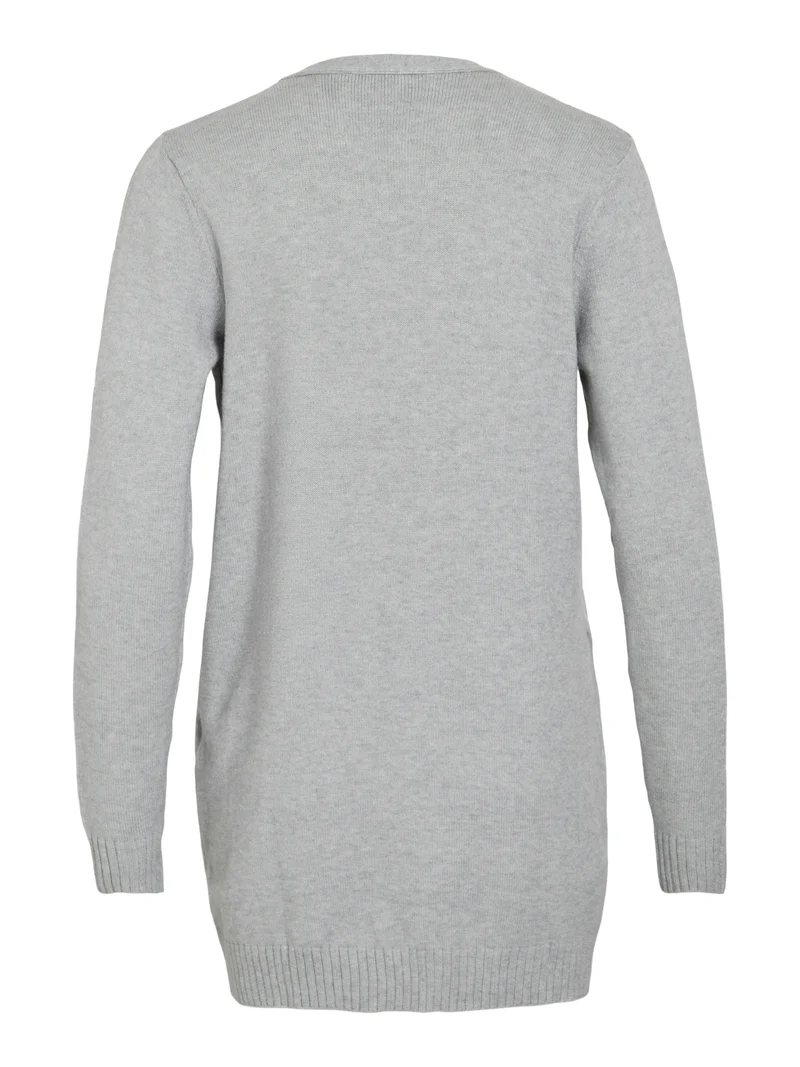 VIRIL OPEN L/S KNIT CARDIGAN - NOOS