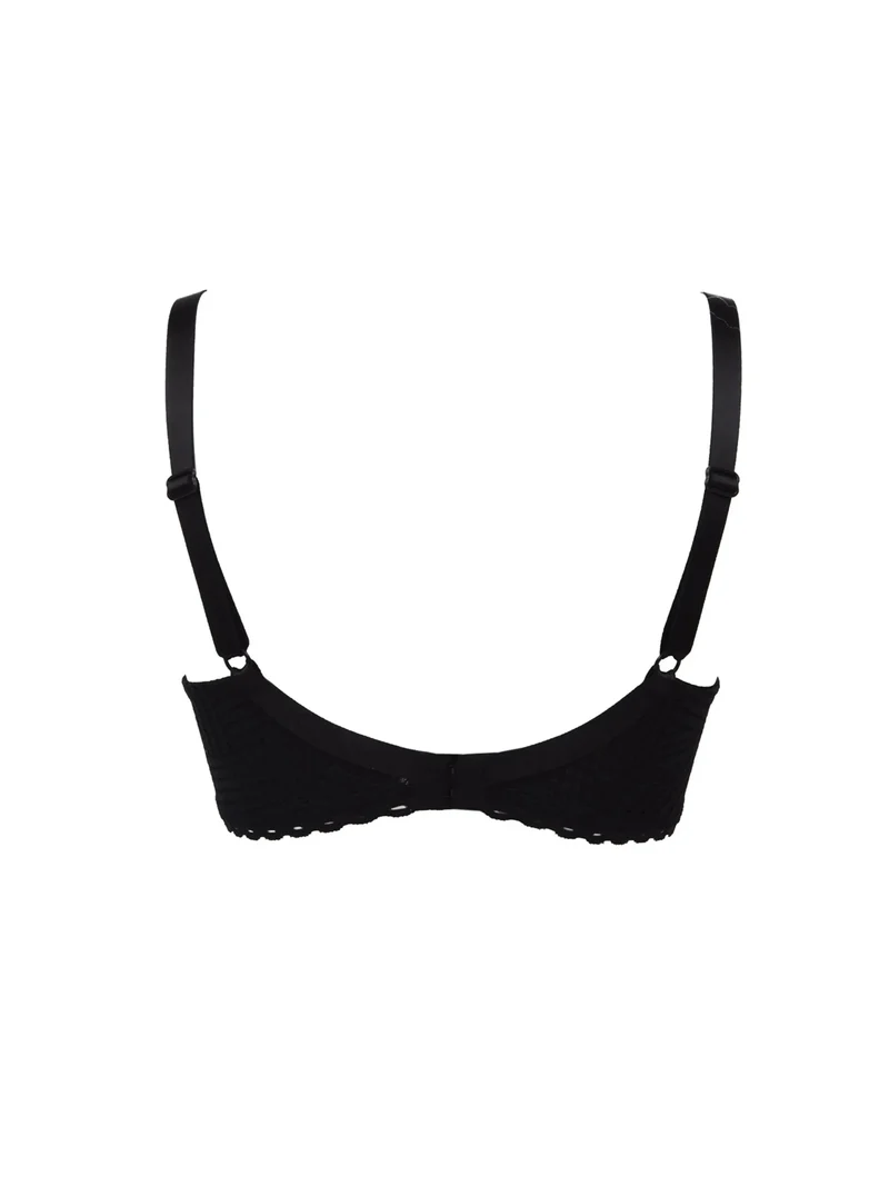 Antigel von Lise Charmel – Tressage Graphic Contour Support Bra Tressage Noir