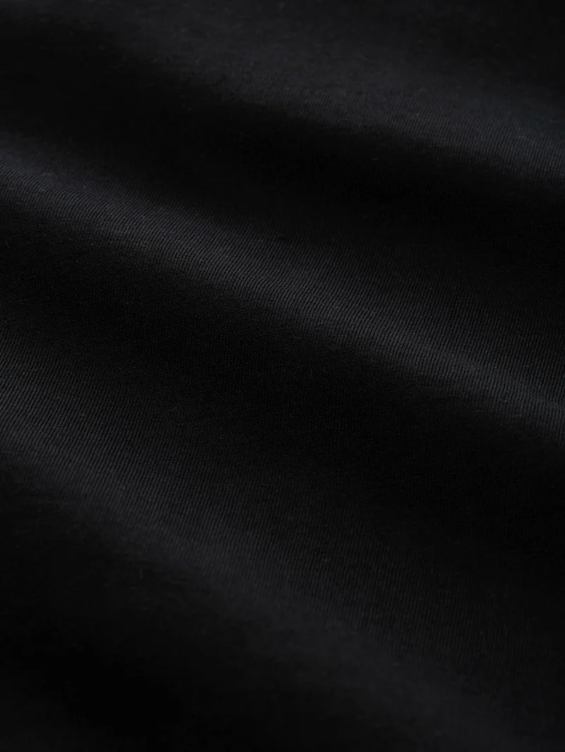 Basic Langarmshirt aus Baumwolle
