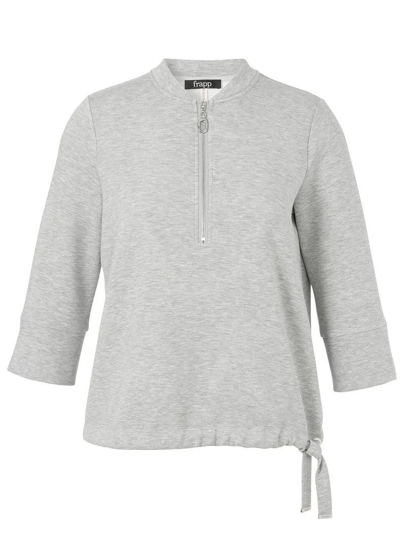 Sweatshirt Rundhals 3/4 Arm