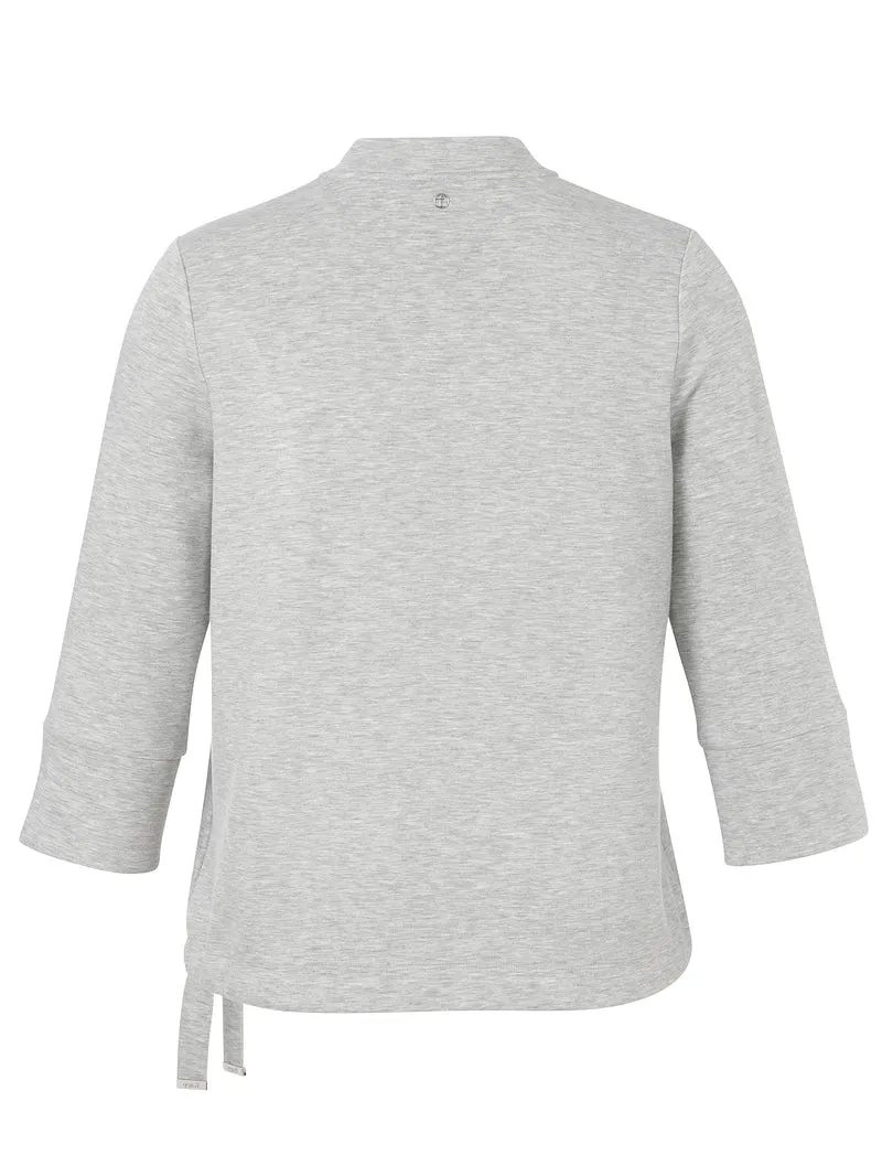 Sweatshirt Rundhals 3/4 Arm