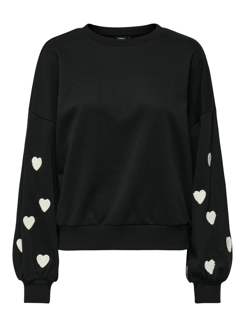 ONLMACY L/S O-NECK BOX CC SWT