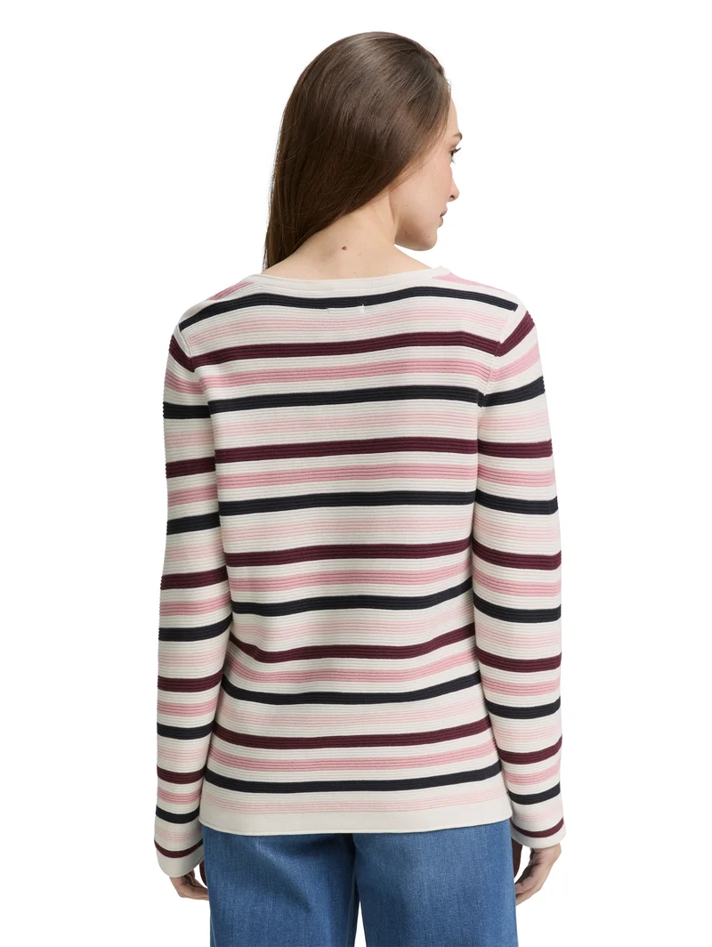 Strickpullover aus Baumwolle