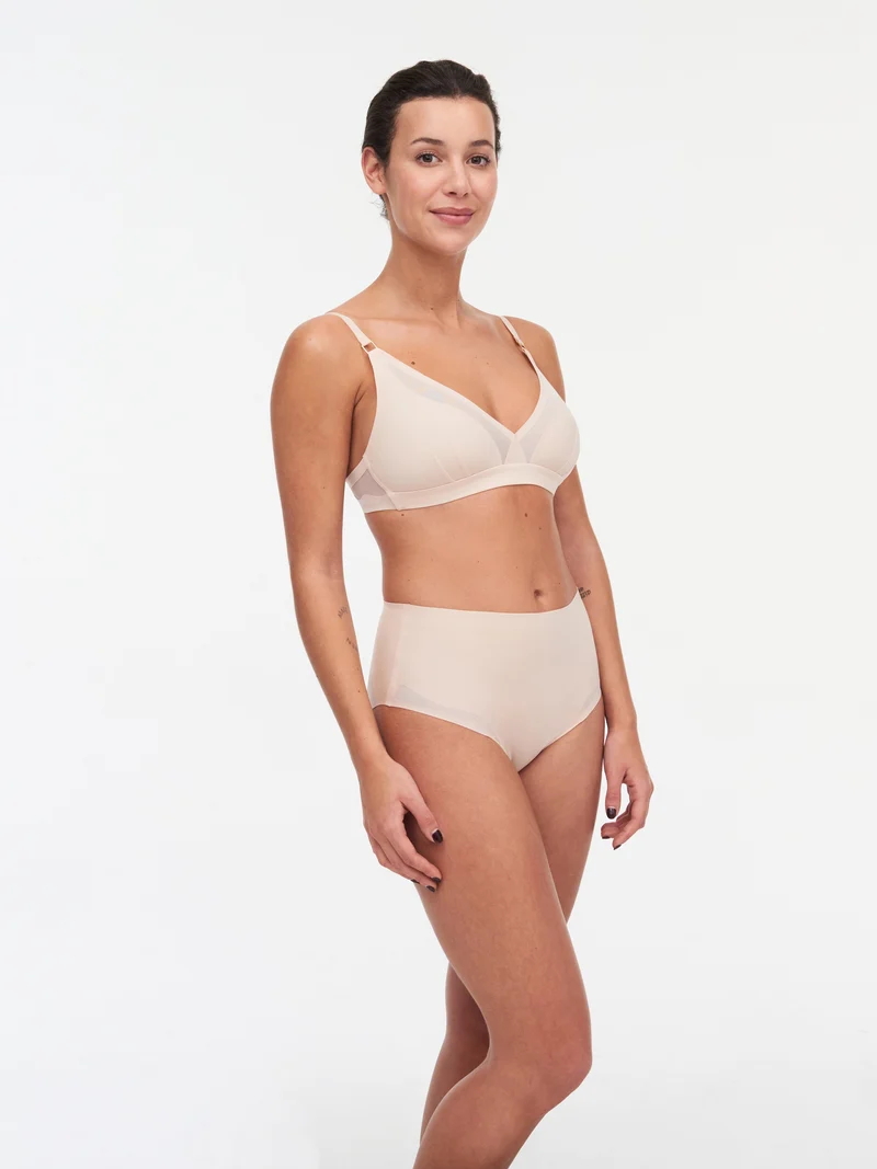 Chantelle - Pure Light High-Waist Support Brief Golden Beige