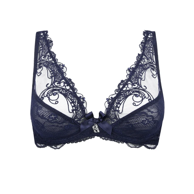 Lise Charmel - Soir De Venise Glam Push-Up-BH Bleu Venise